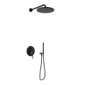Душевая система KOHLMAN ROXIN 30 BLACK + BOX скрытого монтажа *