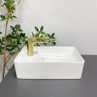 Умивальник (раковина) VBI LECCO WHITE накладний