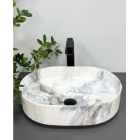 Умывальник (раковина) VBI VERONA 50 GRANIT MATT накладной