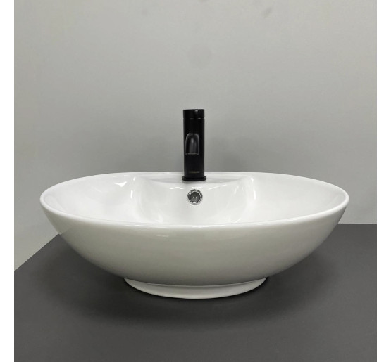 Умивальник (раковина) VBI CAROVILLI S WHITE накладний