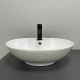 Умивальник (раковина) VBI CAROVILLI S WHITE накладний