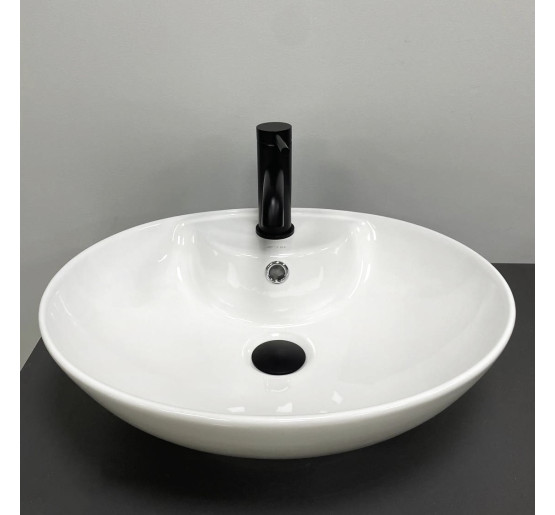 Умивальник (раковина) VBI CAROVILLI S WHITE накладний