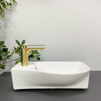 Умивальник (раковина) VBI FERMO R WHITE підвісний