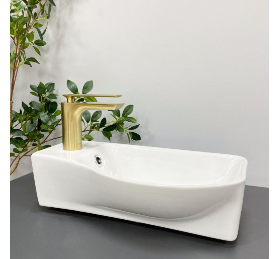 Умивальник (раковина) VBI FERMO R WHITE підвісний