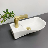 Умивальник (раковина) VBI FERMO R WHITE підвісний