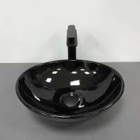 Умивальник (раковина) VBI PARMA BLACK GLOSSY накладний