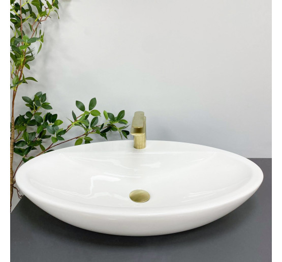 Умивальник (раковина) VBI CESENA WHITE накладний