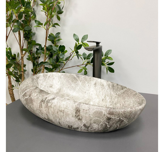 Умивальник (раковина) VBI VICENZA MOON MATT накладний