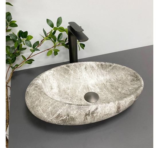 Умивальник (раковина) VBI VICENZA MOON MATT накладний