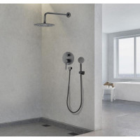 Душова система YOKA STUDIO 30 BLACK + BOX прихованого монтажу *