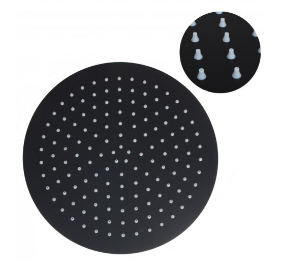 Душова система YOKA STUDIO 30 BLACK + BOX прихованого монтажу *