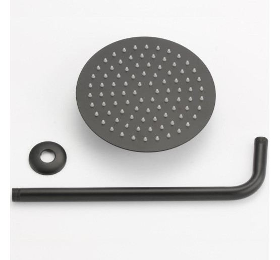 Душова система YOKA STUDIO 30 BLACK + BOX прихованого монтажу *