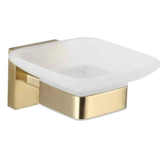 Мыльница VBI JUPITER BRUSH GOLD