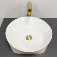 Умивальник (раковина) VBI PANNI WHITE накладний