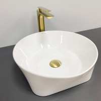 Умивальник (раковина) VBI PANNI WHITE накладний