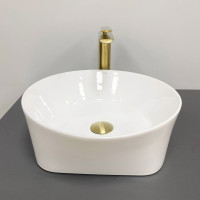 Умивальник (раковина) VBI PANNI WHITE накладний