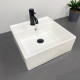 Умывальник (раковина) VBI TERAMO S WHITE накладной подвесной
