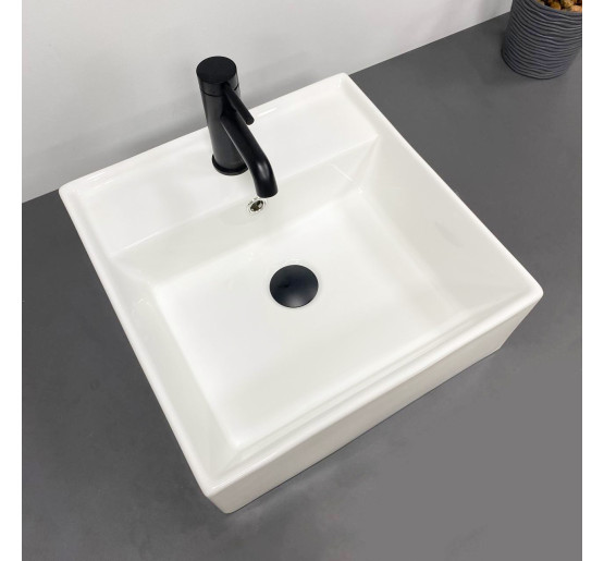 Умывальник (раковина) VBI TERAMO S WHITE накладной подвесной