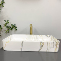 Умивальник (раковина) VBI TRIEST STAINS MATT накладний