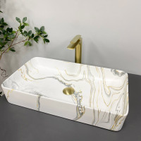 Умивальник (раковина) VBI TRIEST STAINS MATT накладний