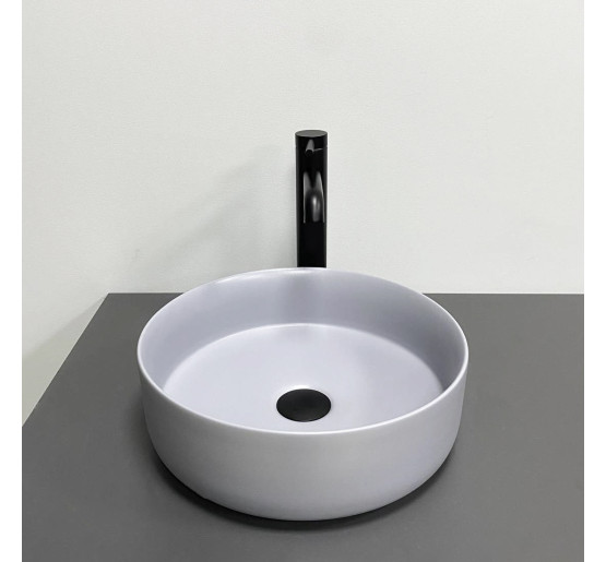 Умывальник (раковина) VBI PRATO LIGHT GREY MATT накладной