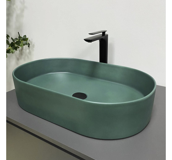 Умывальник (раковина) VBI VERONA 60 EMERALD MATT накладной