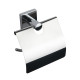 Держатель для туалетной бумаги с крышкой VBI SATURN CHROME