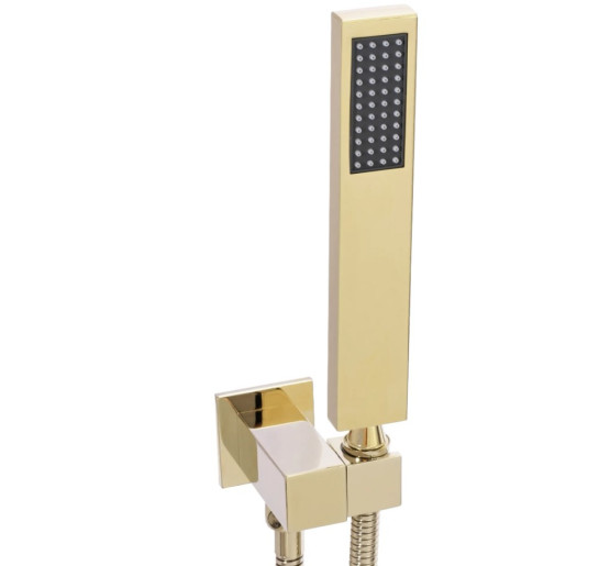 Душова система REA DAVIS GOLD з термостатом + BOX прихованого монтажу