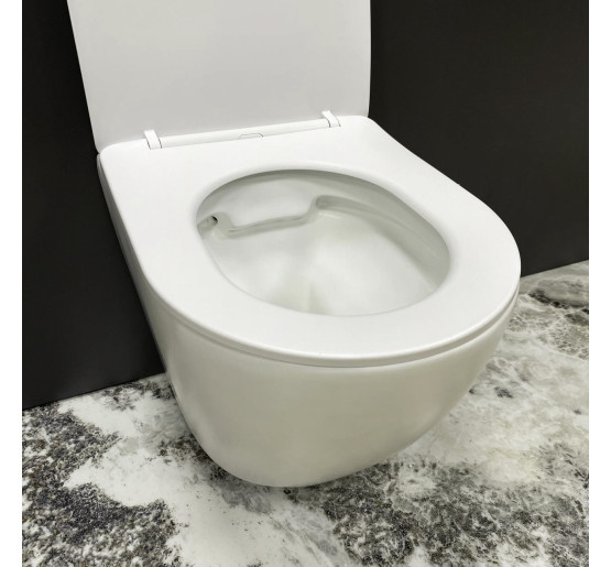 Підвісний унітаз VBI VULCANO WHITE MATT
