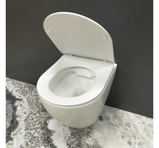 Підвісний унітаз VBI VULCANO WHITE MATT