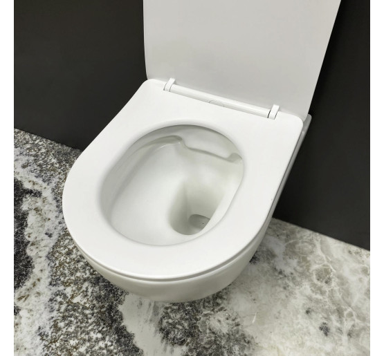 Підвісний унітаз VBI VULCANO WHITE MATT