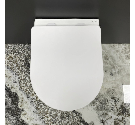 Підвісний унітаз VBI VULCANO WHITE MATT