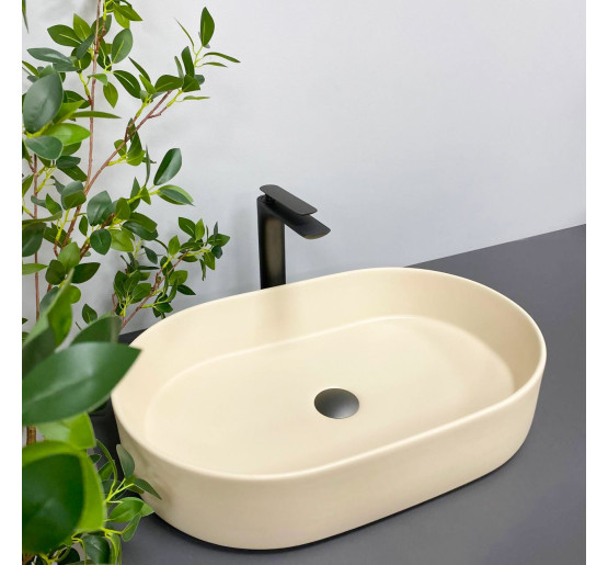 Умивальник (раковина) VBI VERONA 70 BEIGE MATT накладний