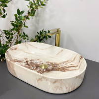 Умивальник (раковина) VBI VERONA 60 ONYX GLOSSY накладний