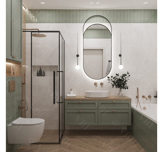 Умывальник (раковина) VBI VERONA 50 WHITE накладной