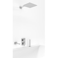 Душевая система KOHLMAN SAXO 35 CHROME + BOX скрытого монтажа