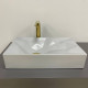 Умивальник (раковина) VBI TROIA M GREY MATT накладний