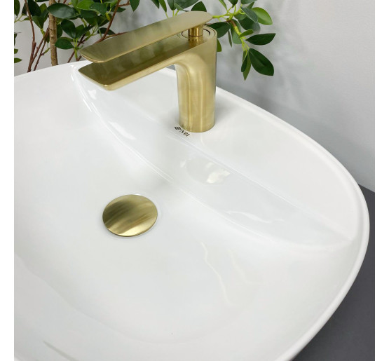 Умывальник (раковина) VBI AGORDO M WHITE накладной