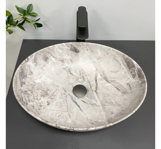 Умывальник (раковина) VBI LIVORNO STONE MATT накладной
