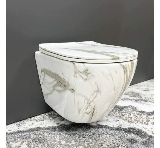 Подвесной унитаз VBI VULCANO LAVA