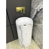 Умивальник (раковина) VBI TARANTO MARMO MATT підлоговий