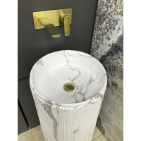 Умивальник (раковина) VBI TARANTO MARMO MATT підлоговий