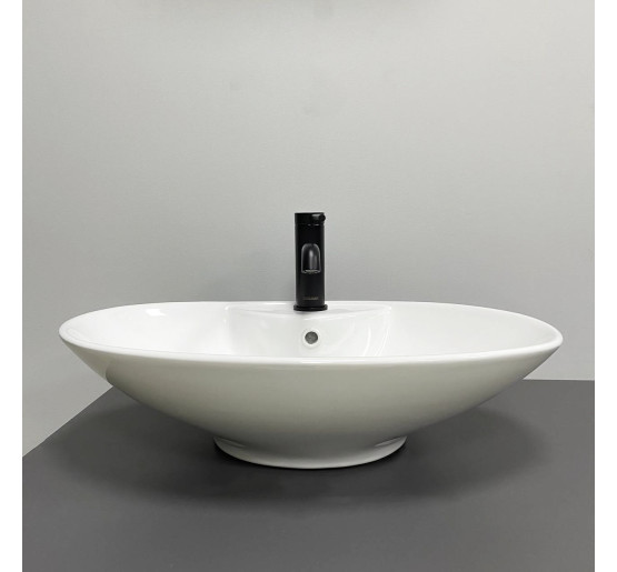 Умывальник (раковина) VBI CAROVILLI WHITE накладной