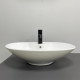 Умывальник (раковина) VBI CAROVILLI WHITE накладной
