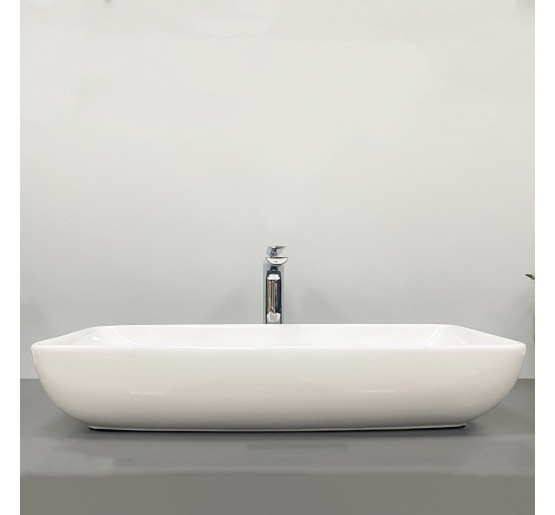 Умывальник (раковина) VBI SILVI 70 WHITE накладной