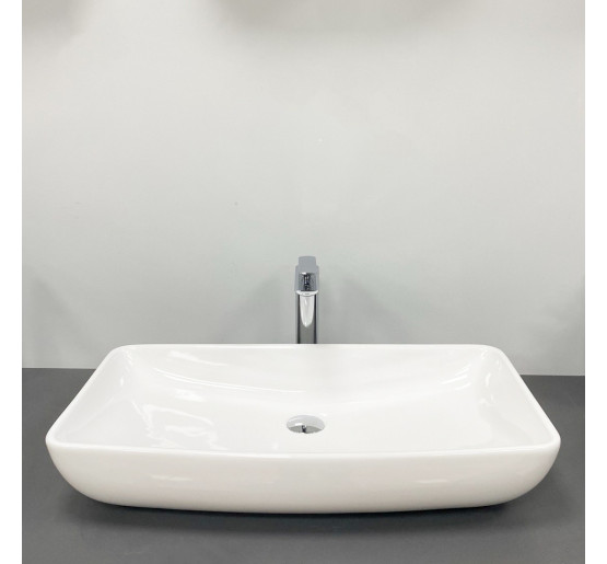 Умывальник (раковина) VBI SILVI 70 WHITE накладной