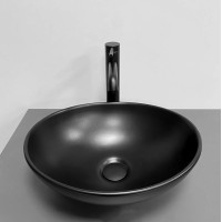 Умивальник (раковина) VBI PARMA BLACK MATT накладний