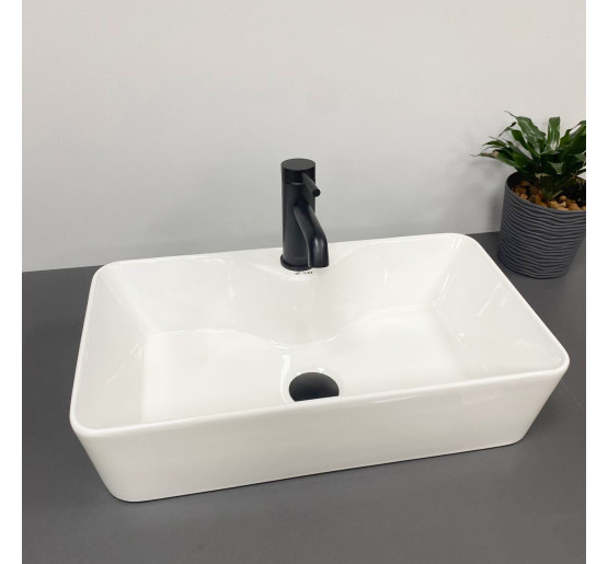 Умивальник (раковина) VBI FORLI L WHITE накладний