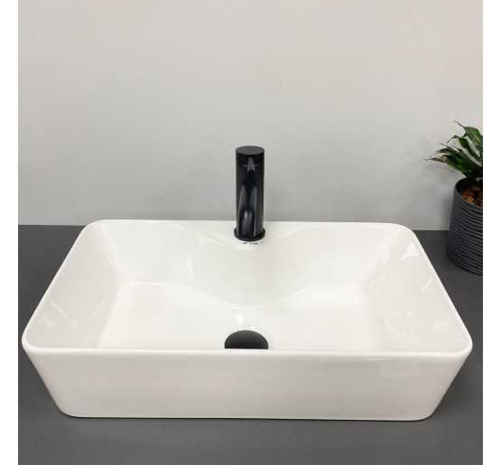 Умивальник (раковина) VBI FORLI L WHITE накладний