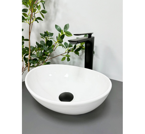 Умивальник (раковина) VBI PARMA S WHITE накладний